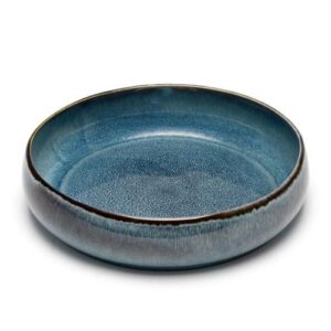 קערה לפירות אבן WARE MADRIO כחול 32×32×8 ס״מ