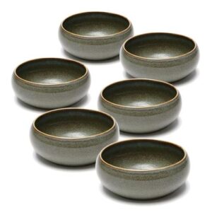 סט 6 בולים אבן WARE MADRIO ירוק 12×12×5 ס״מ