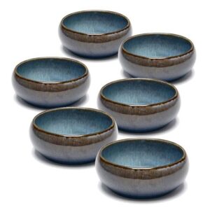 סט 6 בולים אבן WARE MADRIO כחול 12×12×5 ס״מ