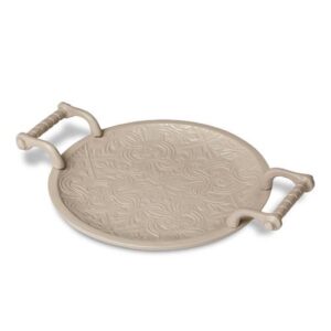 מגש עגול פליז MOCAE MARRAKECH מידות מגש: מידה כללית: 25×25 ס״מ | 25×33×5 ס״מ