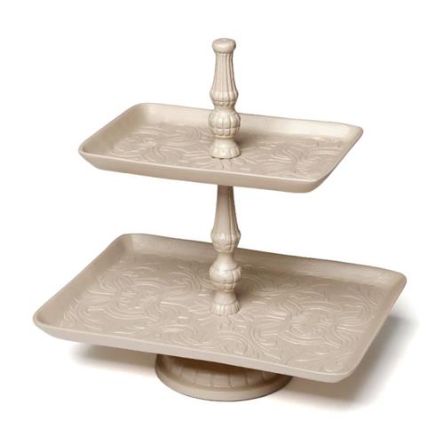 קברט מלבני 2 קומות פליז MOCAE MARRAKECH מידות: 29×21×31 ס״מ