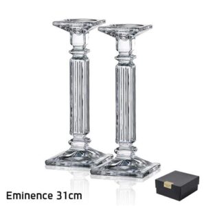 זוג פמוטים EMINENCE קריסטל בוהמיה 31 ס״מ